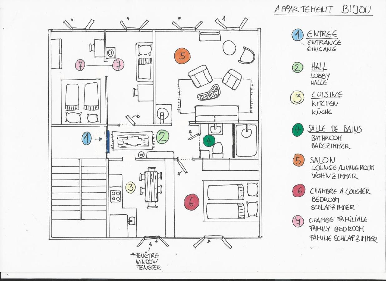 Appartement 1Bijou La Chaux De Fonds Dış mekan fotoğraf